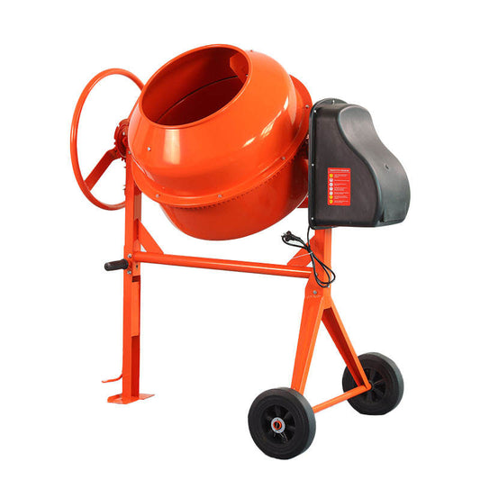 Electric Portable 120L to 500L Capacity Planetary Concrete Mixer High Quality with 1kW Motor CE Certified
