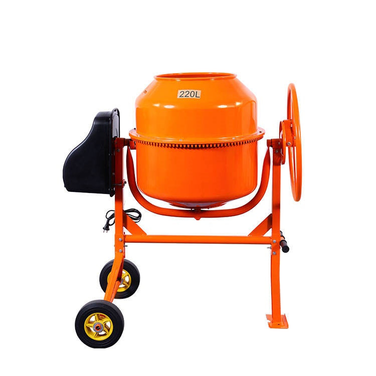 Electric Portable 120L to 500L Capacity Planetary Concrete Mixer High Quality with 1kW Motor CE Certified