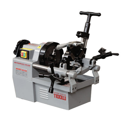 High-Efficient Bolt and Pipe Threading Machine 1" & 2" & 4" Pipe Threader NPT BSPT G Tube Cutter Reamer