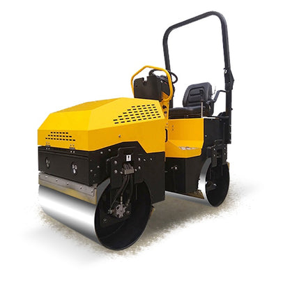 Hand Tandem Walk-Behind Double Drum Roller High Efficiency Construction Diesel Vibratory Road Compactor